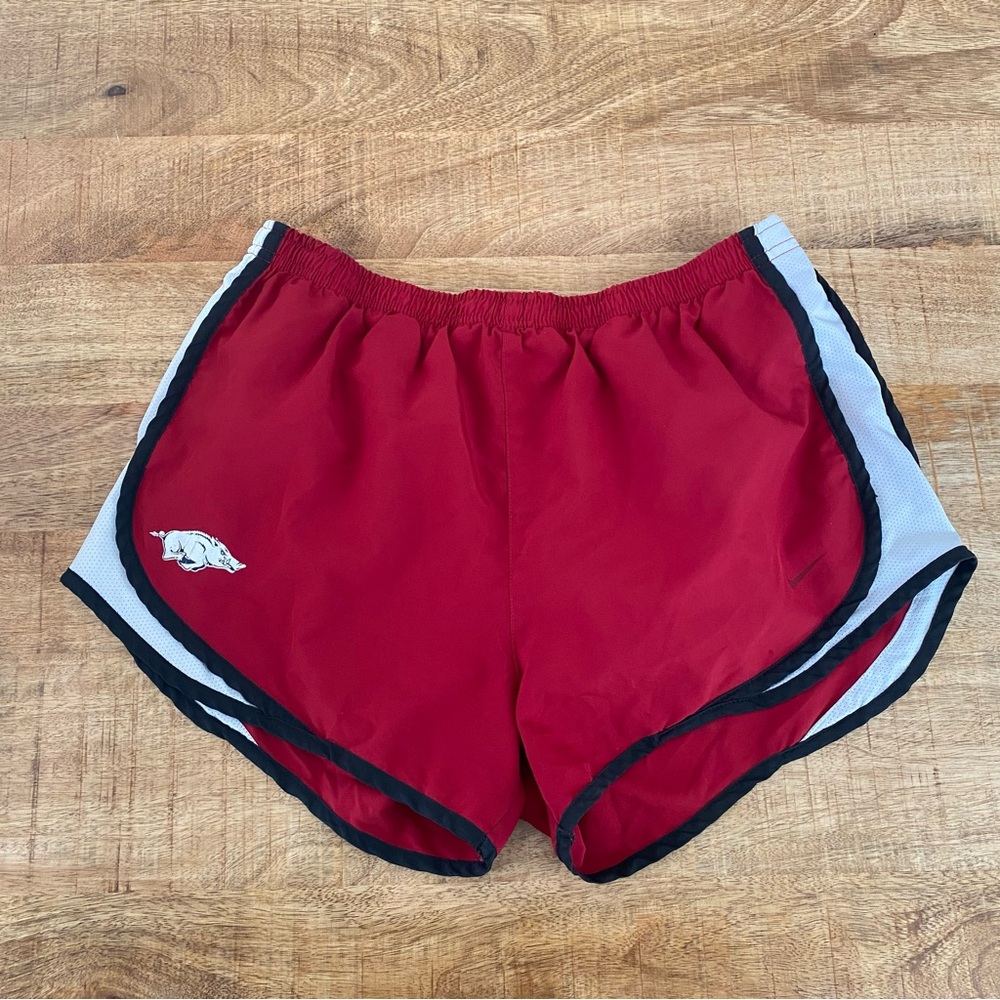 Nike Arkansas Razorbacks women's Tempo Dri-FIT athletic shorts Size M